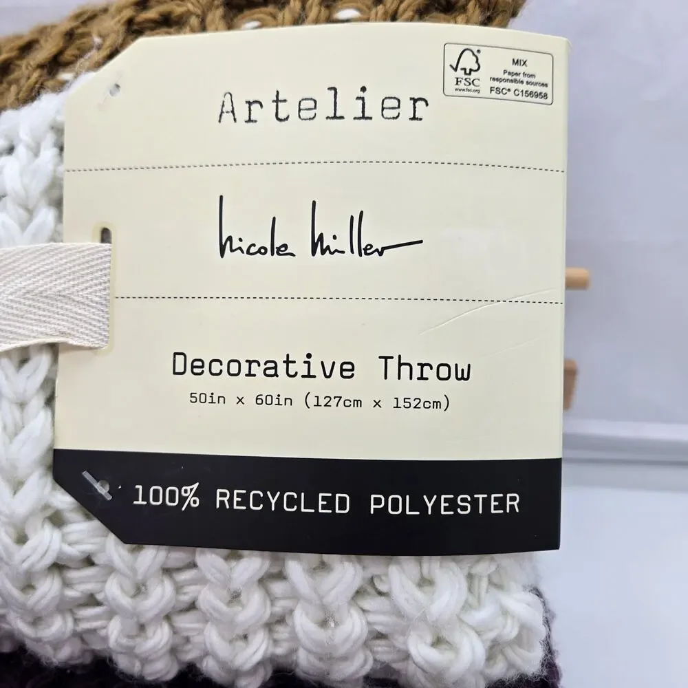 Artelier Nicole Miller GRANNY Throw 50x60